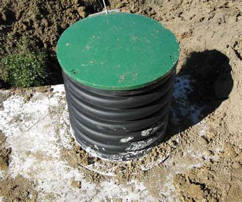 how to build a riser over my concrete distribution box|concrete septic tank riser plans.